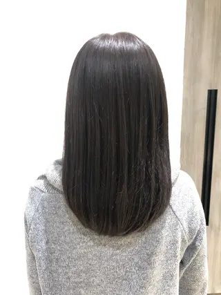 セミロング 田島 夏奈のヘアスタイル