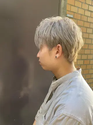 ショート カラー メンズ はだゆうき @hadadan08のヘアスタイル