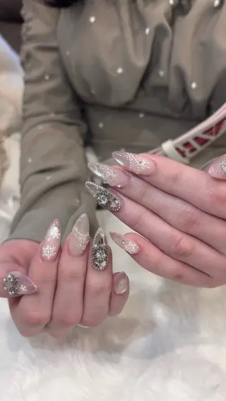 ネイル 名古屋ワンホンネイル 沙理亜のネイルデザイン