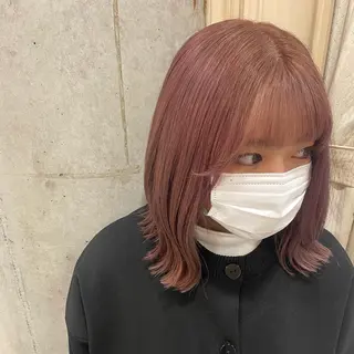 カラー 🍪ﾖｼｲﾊﾙﾈ🍪 ﾗﾍﾞﾝﾀﾞｰｶﾗｰのヘアスタイル