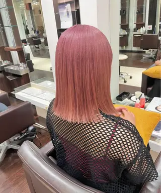 ミディアム カラー ピカイチ天神× M.SLASH所属・ピカイチ天神 西田省吾のヘアスタイル