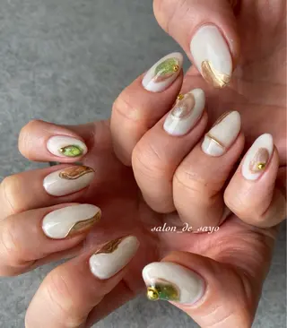 ネイル salon_de_ sayoリゼラ布施のネイルデザイン