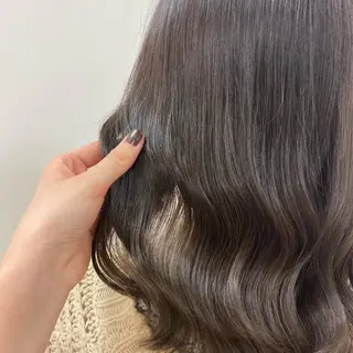 セミロング 個性派/ブリーチ ＊ほのかのヘアスタイル