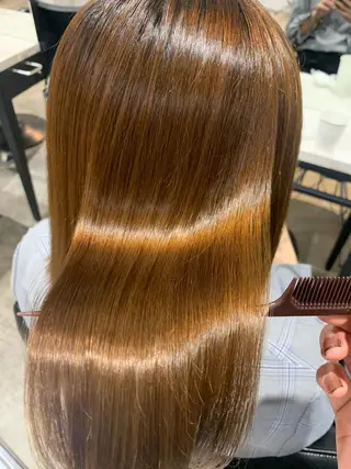 ミディアム 【くせ毛さんのお悩み 解決🍀】栗橋のヘアスタイル