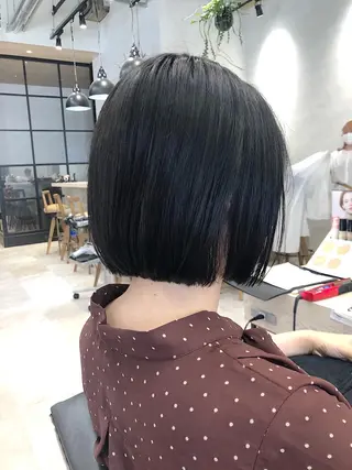 ショート ノツコウダイ /ぱつっとボブのヘアスタイル
