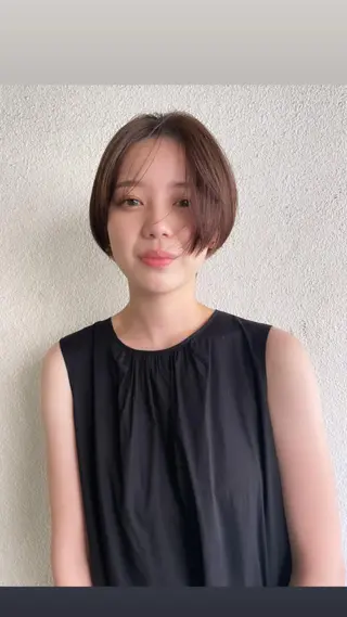 ショート カラー suvvy hairsalonのヘアスタイル