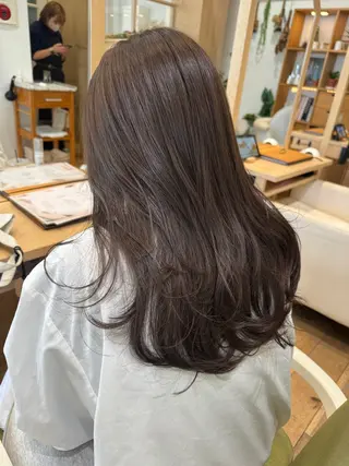 セミロング カラー 名古屋美容師/ moeのヘアスタイル