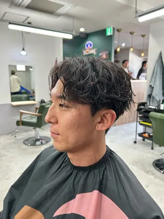 パーマ メンズ THE SUITS BROTHERS所属・🔥メンズ特化 善🔥のヘアスタイル