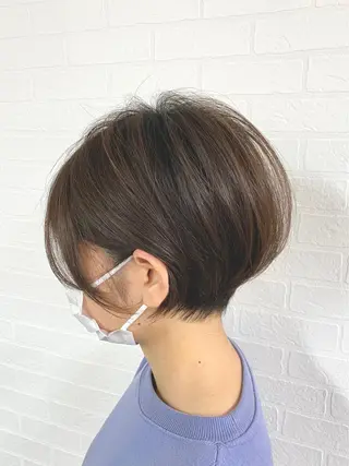 ショート カラー 🎁無料カットカラー 📷撮影モデル募集✨のヘアスタイル