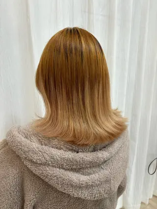 ミディアム eMu MIYUのヘアスタイル