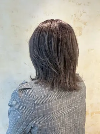 ミディアム カラー レイヤー/流行りヘア 🤲MIREI🤲のヘアスタイル