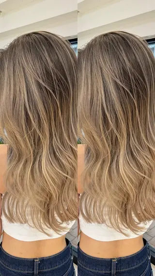 ロング カラー 断髪刈舞所属・フェード・メッシュ ハイトーン/fumaのヘアスタイル