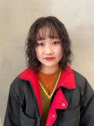 ミディアム カラー ❤️ボブ/髪質改善 タッセルボブ/ユウキのヘアスタイル