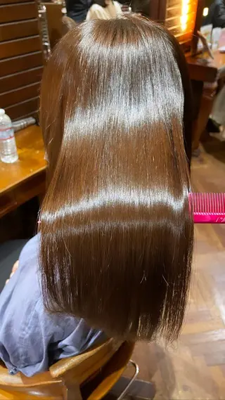 ミディアム stylist YUTOのヘアスタイル