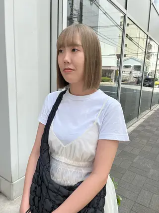 ショート カラー ショート/パーマ/ カラー/FUKOのヘアスタイル