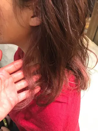 ミディアム カラー 松村 崇弘のヘアスタイル