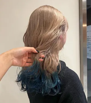 ロング ハイトーン/ 髪質改善/ヒロタリカのヘアスタイル