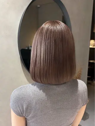 ミディアム カラー 《.Xian》 アカリのヘアスタイル