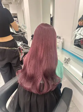 ロング カラー モテメンズ/淡色 🤍minatoのヘアスタイル