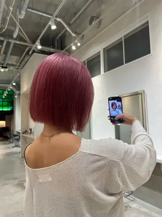 カラー DEAN名駅店所属・DEAN/MIRAI スタイリストのヘアスタイル