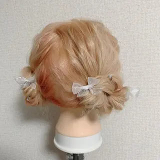 ヘアアレンジ 🩶ヘアセット Ayaha🩶のヘアスタイル