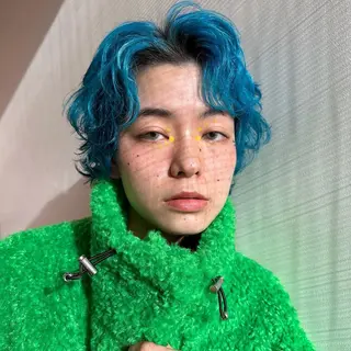 ショート カラー ヘアアレンジ 梅田ハイトーン チダ ヒナノのヘアスタイル