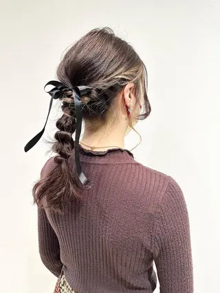 ヘアアレンジ 🩰 柔らかいカラー tomomi🌛のヘアスタイル