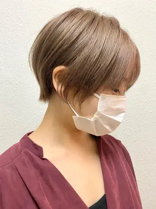 ショート カラー 🍃ショートヘア🍃 北林春樹のヘアスタイル