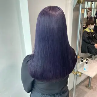 ロング カラー ヘアアレンジ トレンドモテカラー 🩷色落ちまで可愛くのヘアスタイル