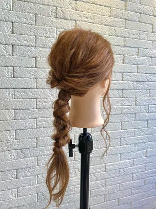 ヘアアレンジ アンシエル所属・清野 まきのヘアスタイル