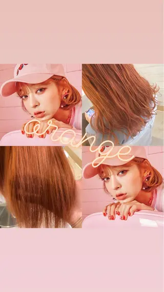 カラー 東梅田エリアカラー ヘアセットNo. 1のヘアスタイル