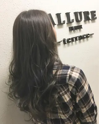 ロング カラー 松田 和樹のヘアスタイル