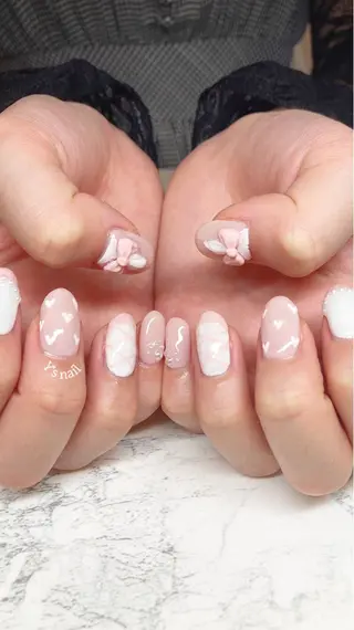 ネイル 手書きが得意🖌️ Y’s  nailのネイルデザイン