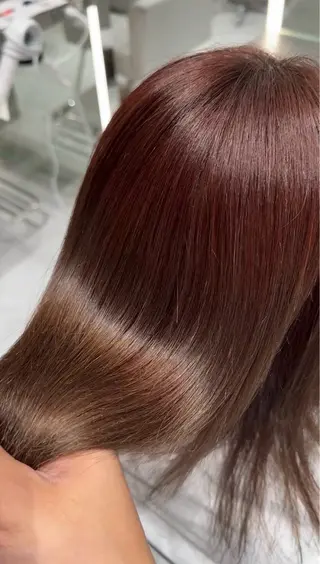 ミディアム レイヤーカット/高木 秀斗/メロ髪美容師のヘアスタイル