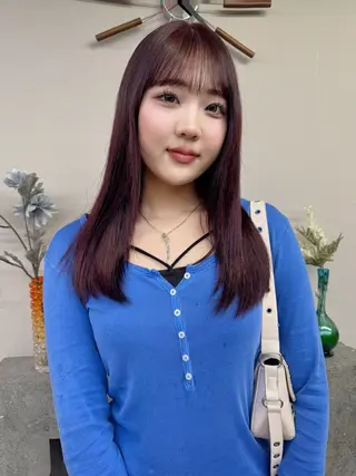 ロング cope'u みゆのヘアスタイル