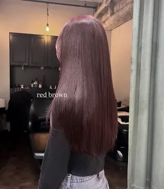 カラー 🍒暖色カラー🍒 ueno aiのヘアスタイル