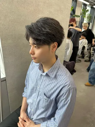 ショート パーマ メンズ 【メンズ特化】 笹目純のヘアスタイル