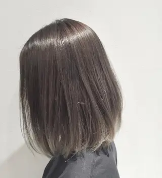 ミディアム カラー パーマ ヘアアレンジ tocca所属・毎月通える価格♪ 杉本真基のヘアスタイル