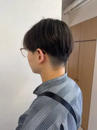 ショート メンズ パーマ/ハイトーン /吉田眞のヘアスタイル