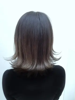 ミディアム カラー メンズカット/パーマ 深浦　庄晴のヘアスタイル