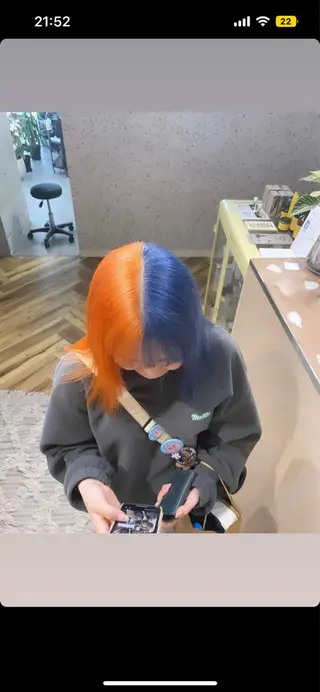 カラー 新宿デザインカット 👶RENAのヘアスタイル