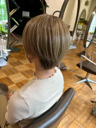 ショート LOG武蔵新城所属・口コミ見てください！ ⭐️メンズカット大成のヘアスタイル