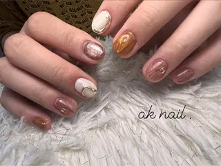 ネイル ak nail .のネイルデザイン