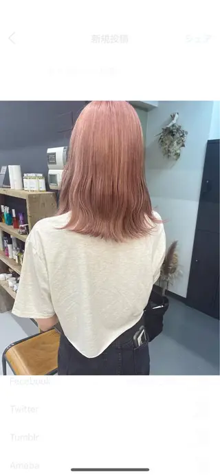 ロング カラー arisa/暖色 /伏見/レイヤーのヘアスタイル