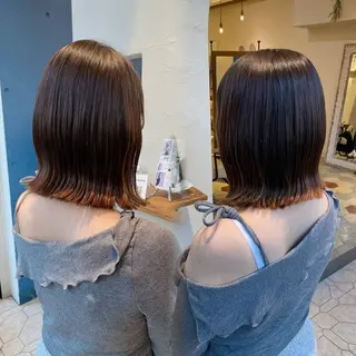 ショート 艶髪/艶カラー/縮毛 / タキダのヘアスタイル