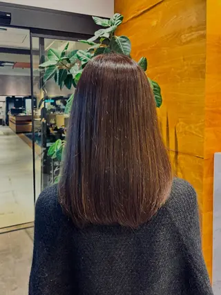 セミロング com’sLibli 澤井凜のヘアスタイル