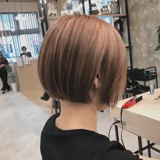 ショート ノツコウダイ /ぱつっとボブのヘアスタイル