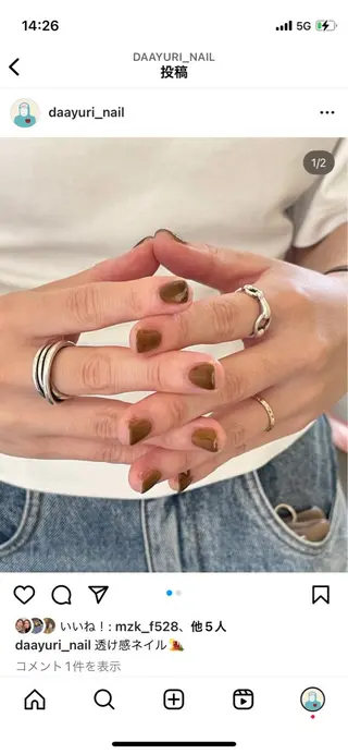 ネイル 🌷 YURI🌷のネイルデザイン