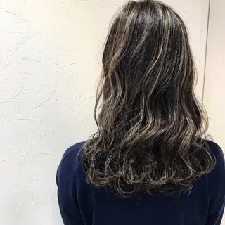 ミディアム カラー ヘアアレンジ 店長 大方康暉のヘアスタイル