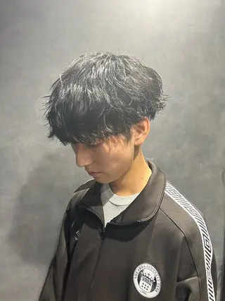 パーマ メンズ 🐺森 雄飛/メンズ 韓国ヘアのヘアスタイル